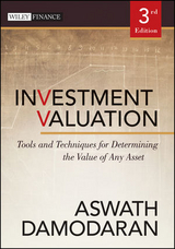 Investment Valuation -  Aswath Damodaran