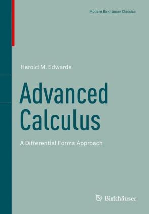 Advanced Calculus -  Harold M. Edwards