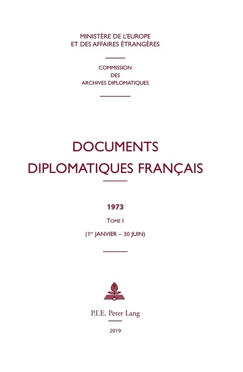 Documents Diplomatiques Fran&ccedil;ais - 