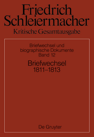 Briefwechsel 1811-1813