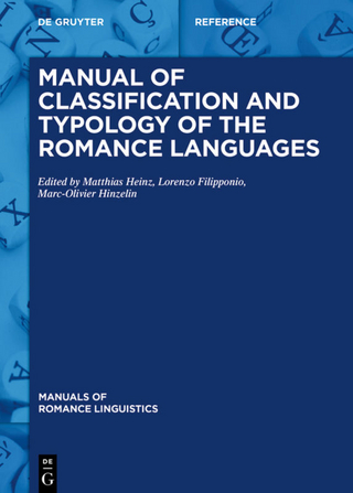 Manual of Classification and Typology of the Romance Languages