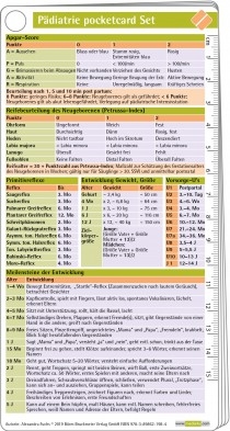 P&auml;diatrie pocketcard Set - Alexandra Fuchs