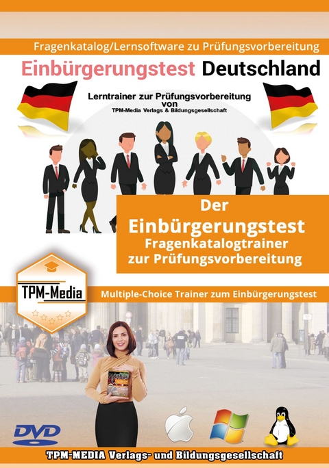 Einbürgerungstest Deutschland Lerntrainer für alle Bundesländer (Windows) - Thomas Mueller