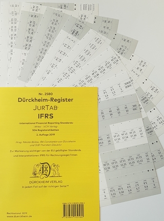 DürckheimRegister® IFRS / IAS, Gesetze, Artikel und §§, ohne Stichworte