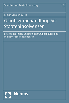 Gläubigerbehandlung bei Staateninsolvenzen