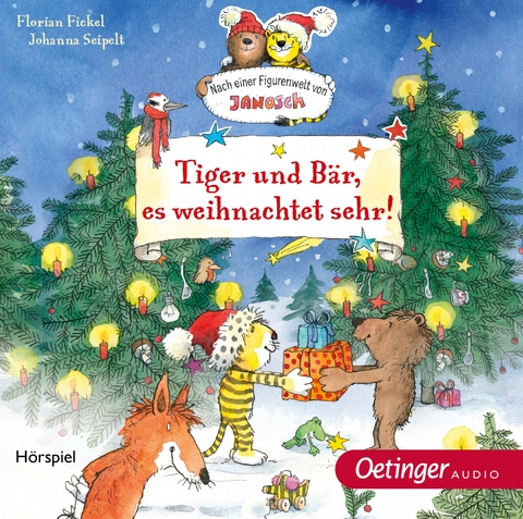 Nach einer Figurenwelt von Janosch. Tiger und B&auml;r, es weihnachtet sehr! - Florian Fickel