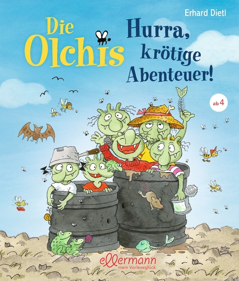 Die Olchis. Hurra, kr&ouml;tige Abenteuer! - Erhard Dietl