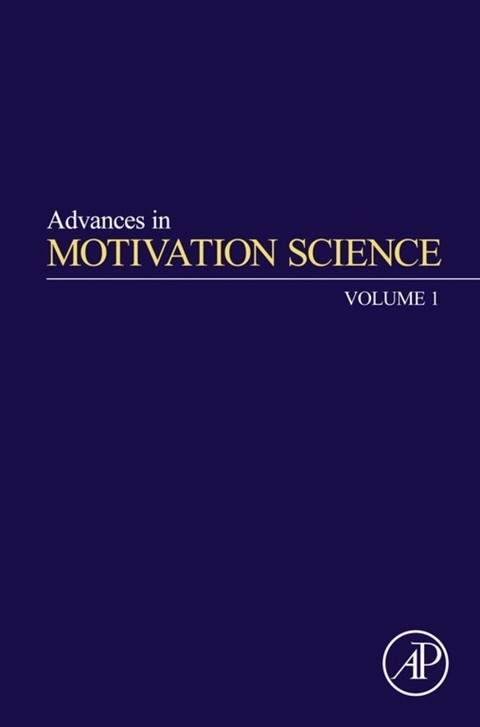 Advances in Motivation Science -  Andrew J. Elliot