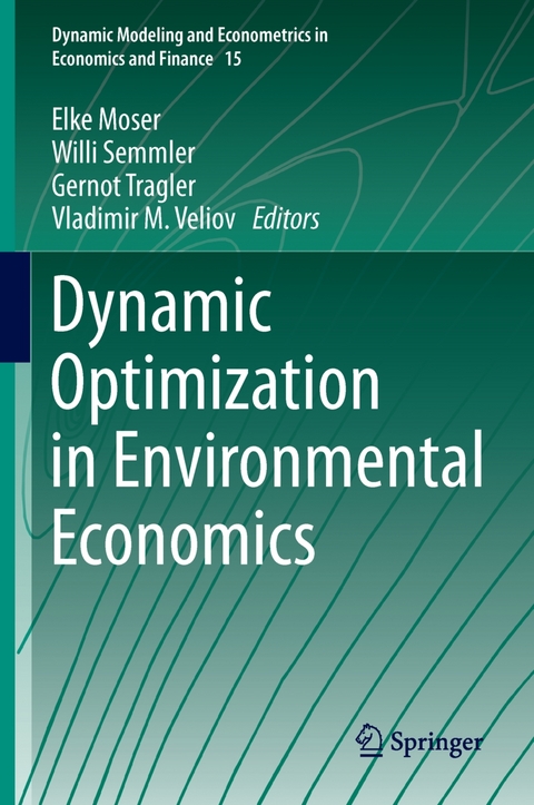 Dynamic Optimization in Environmental Economics - 