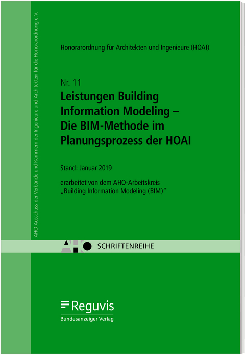Leistungen Building Information Modeling - Die BIM-Methode im Planungsprozess der HOAI - Franz Hermann Depenbrock
