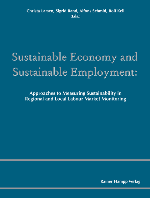 Sustainable Economy and Sustainable Employment - 