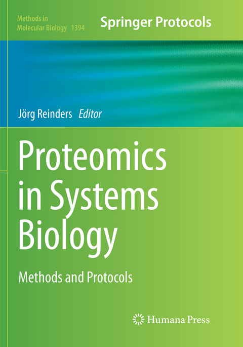 Proteomics in Systems Biology - 