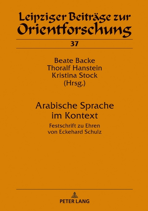 Arabische Sprache im Kontext - 