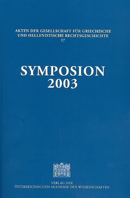 Symposion 2003 - 