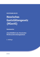 Hessisches Gaststättengesetz (HGastG) - Weidtmann-Neuer, Sabine