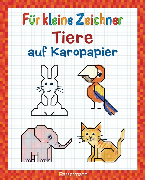 F&uuml;r kleine Zeichner - Tiere auf Karopapier - Norbert Pautner