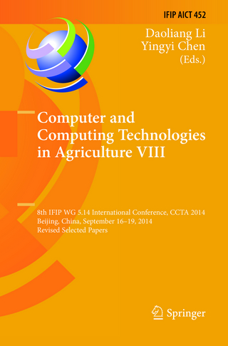 Computer and Computing Technologies in Agriculture VIII