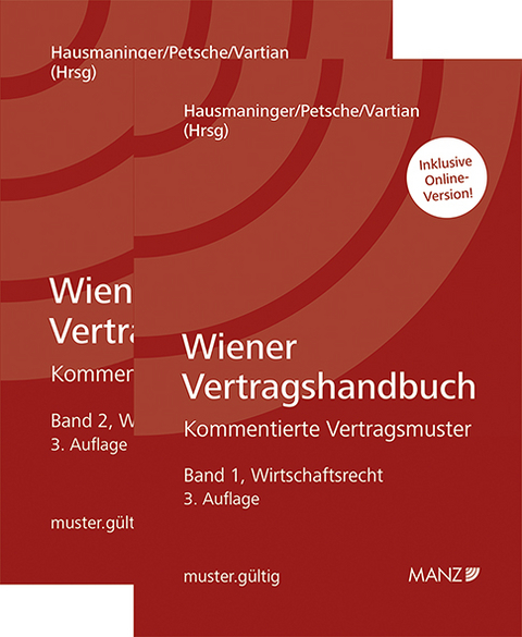 PAKET: Wiener Vertragshandbuch - 