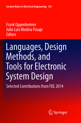 Languages, Design Methods, and Tools for Electronic System Design