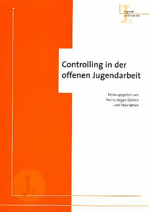 Controlling in der offenen Jugendarbeit - Heinz-J&uuml;rgen Dahme, Titus Simon