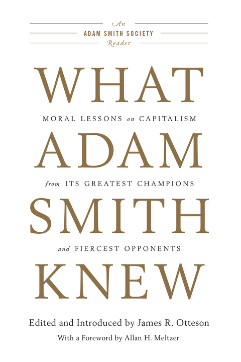 What Adam Smith Knew - 