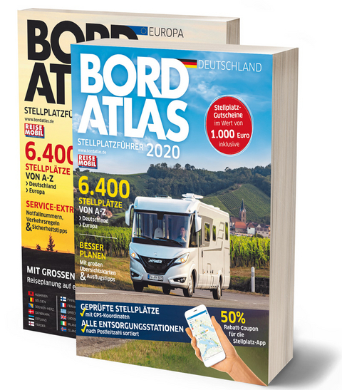 Bordatlas Stellplatzf&uuml;hrer 2020
