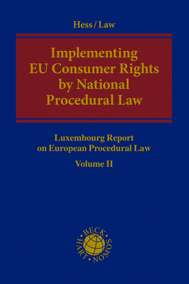 Implementing EU Consumer Rights by National Procedural Law - 