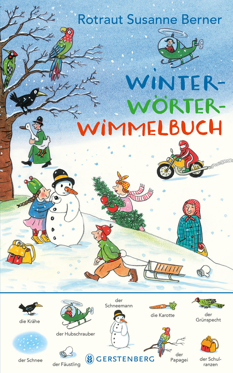 Winter-W&ouml;rterwimmelbuch - Rotraut Susanne Berner