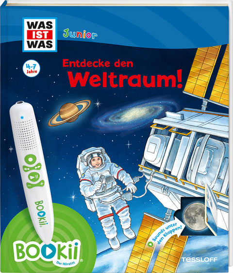 BOOKii&reg; WAS IST WAS Junior Entdecke den Weltraum! - Christina Braun, Martin Lickleder, Claudia Kaiser