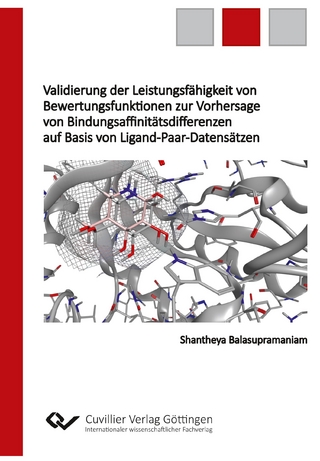 Validierung der Leistungsfähigkeit von Bewertungsfunktionen zur Vorhersage von Bindungsaffinitätsdifferenzen auf Basis von Ligand-Paar-Datensätzen