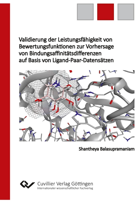 Validierung der Leistungsf&auml;higkeit von Bewertungsfunktionen zur Vorhersage von Bindungsaffinit&auml;tsdifferenzen auf Basis von Ligand-Paar-Datens&auml;tzen - Shantheya Balasupramaniam
