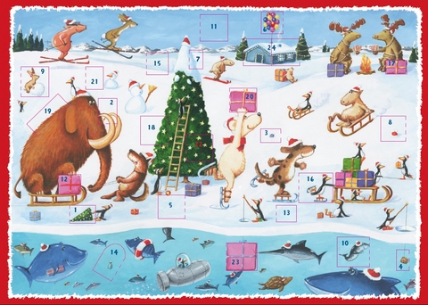 Weihnachten am Pol Adventskalender - Henning L&ouml;hlein