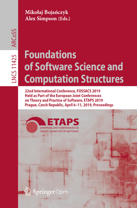 Foundations of Software Science and Computation Structures - 