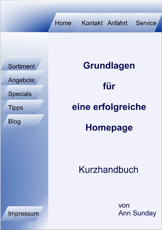 Grundlagen für eine erfolgreiche Homepage