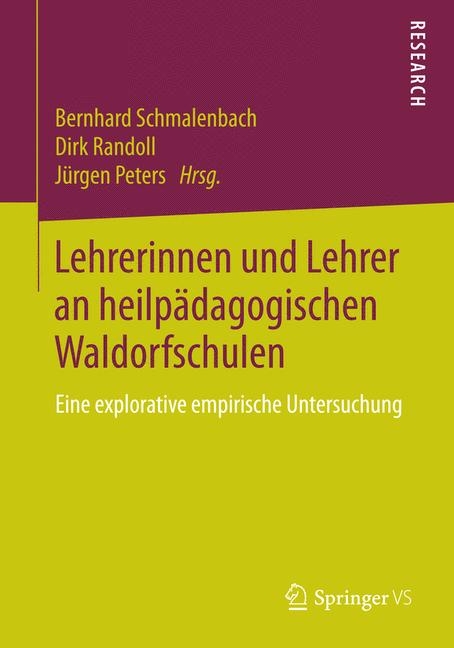 Lehrerinnen und Lehrer an heilp&auml;dagogischen Waldorfschulen - 
