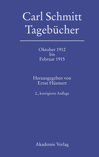 Oktober 1912 bis Februar 1915