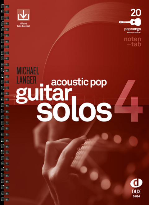 Acoustic Pop Guitar Solos 4 - Michael Langer
