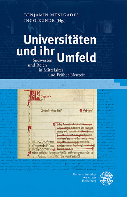 Universit&auml;ten und ihr Umfeld - 