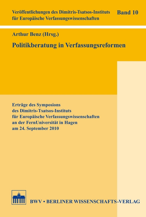 Politikberatung in Verfassungsreformen - 