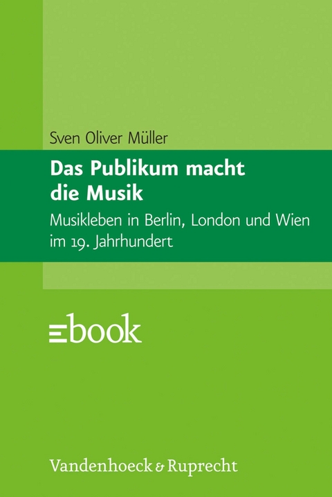 Das Publikum macht die Musik -  Sven Oliver M&uuml;ller