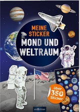 Meine Sticker &ndash; Mond und Weltraum