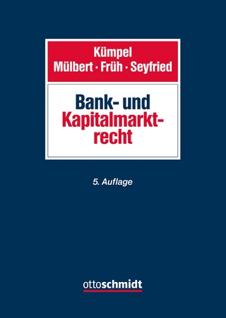 Bank- und Kapitalmarktrecht