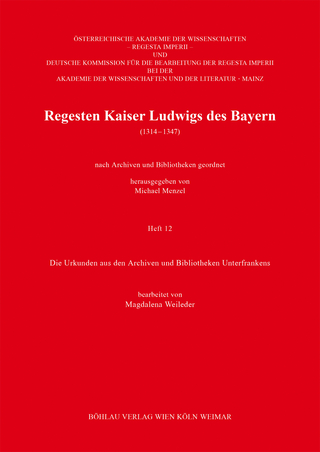 Regesten Kaiser Ludwigs des Bayern (1314-1347)