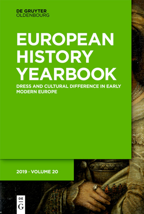 Dress and Cultural Difference in Early Modern Europe - 