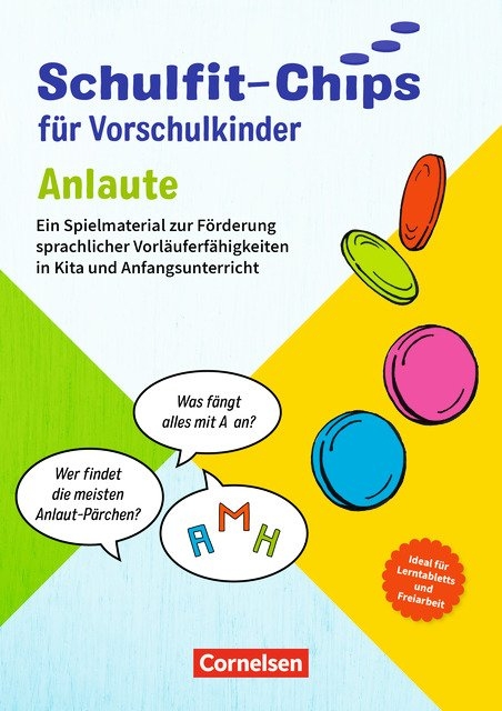 Schulfit-Chips f&uuml;r Vorschulkinder / Anlaute