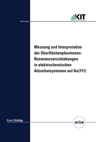Messung und Interpretation der Oberflächenplasmonen- Resonanzverschiebungen in elektrochemischen Adsorbatsystemen auf Au(111)