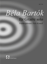 B&eacute;la Bart&oacute;k f&uuml;r Gitarre Solo - 