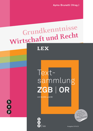Spezialangebot «Textsammlung ZGB | OR» und «Grundkenntnisse Wirtschaft und Recht»
