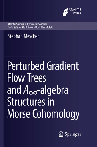Perturbed Gradient Flow Trees and A∞-algebra Structures in Morse Cohomology