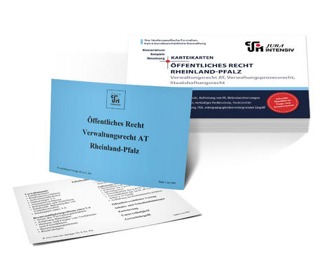 Karteikarten - &Ouml;ffentliches Recht - Dr. Dirk Kues